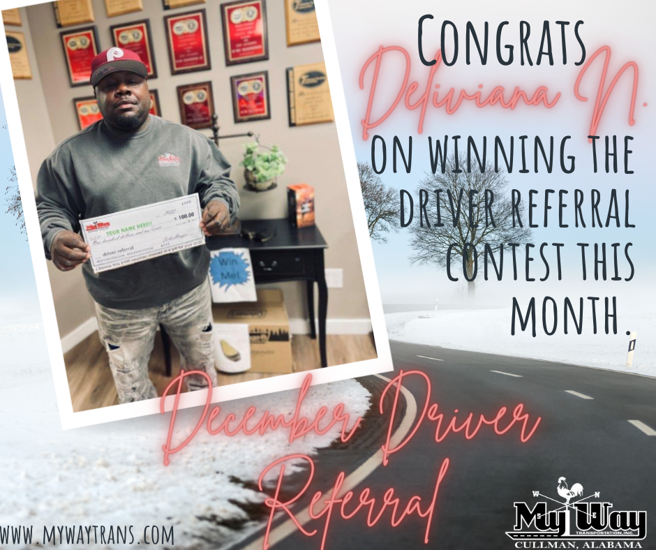 December driver referral