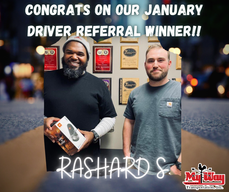 January Driver Referral